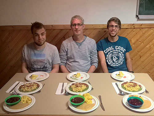Manu, Oli und Philipp