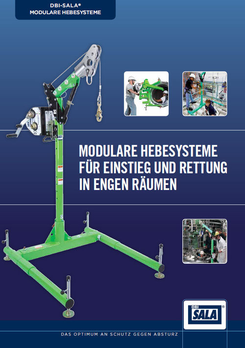 DBI-SALA Modulare Hebesysteme Enge Räume