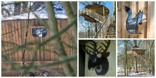 Cabane dans les arbres - Baie de Somme - Château des tilleuls - Port le Grand - Abbeville - Picardie - séjour insolite - week end atypique