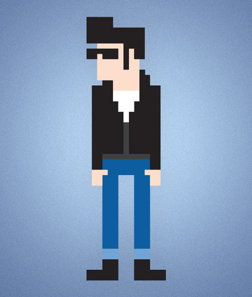 Пиксельная графика в Illustrator