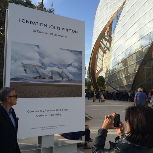 Fondation Louis Vuitton, Paris, 2014