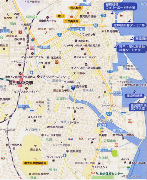 マンション周辺の地図