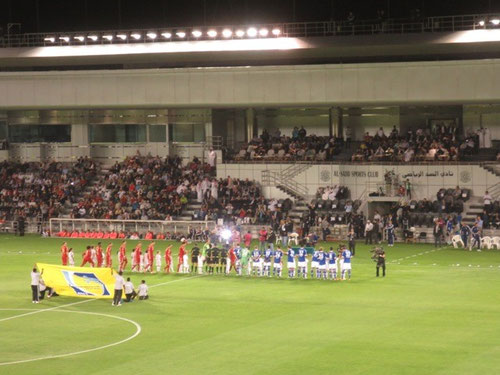 pre-match handshake
