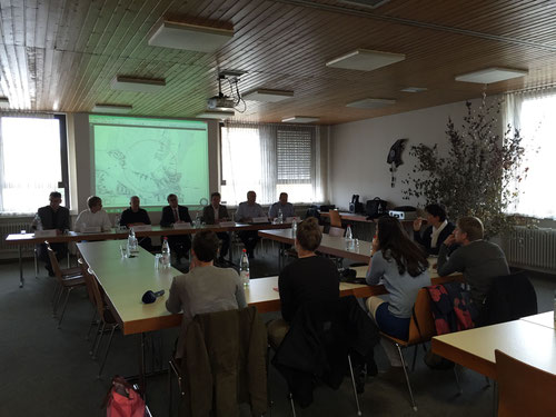 Die Pressekonferenz in unserem Feuerwehrgerätehaus in Wörth