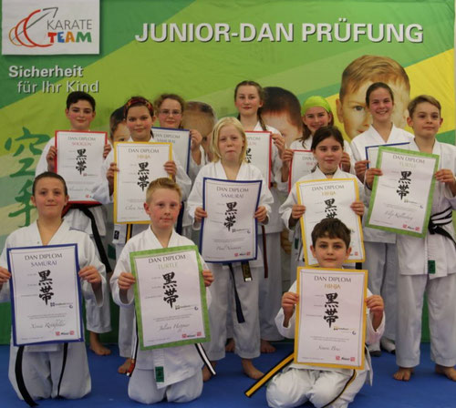 Kinder Selbstverteidigung und Karate