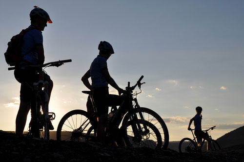 Randonnée vtt salagou été