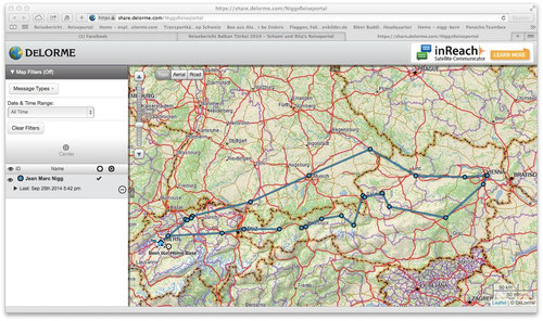 Track Darstellung