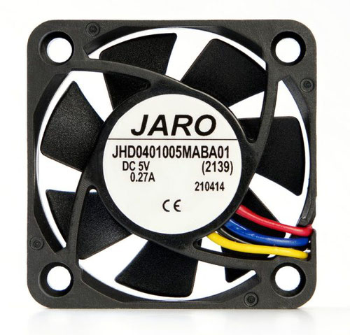 40x40x10mm 車載用冷却ファン JARO Thermal社（米国）