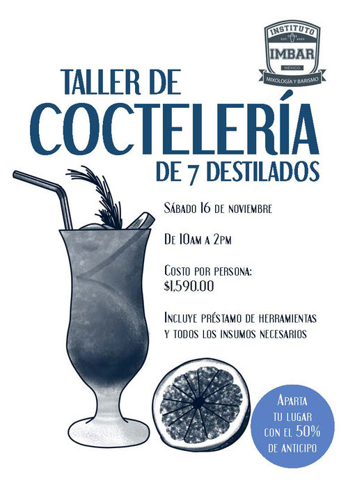Taller básico de cocteleria