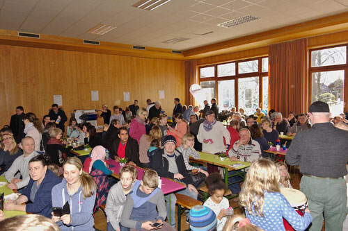 Die Mehrzweckhalle war dieses Jahr besonders voll.