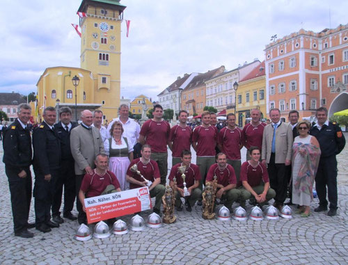 Wettkampfgruppe Zwingendorf 1 - Doppel-Vize-Landessieger beim 64. LFLB 2014 in Retz