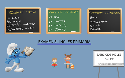 Primaria inglés - Examen 5