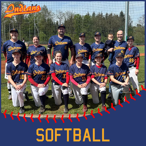 Softball Team der Aichelberg Indians