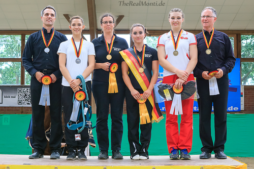 Goldmedaille: Chiara Congia und Alexandra Dietrich/VFZ Mainz-Ebersheim