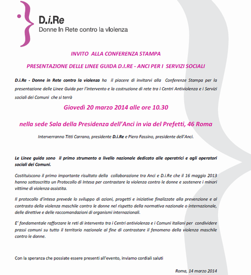 Ufficio Stampa D.i.Re