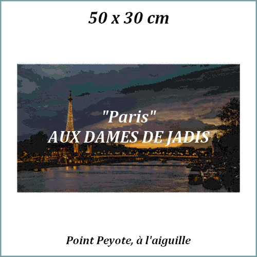 Paris/pont alexandre III/tapisserie/tapestry/pattern-peyote-seed beads-miyuki-délica-auxdamesdejadis