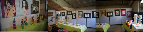 Stand ateliers d'infographie et monotype