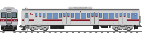 太陽電気鉄道C1200系電車（アルミ車）