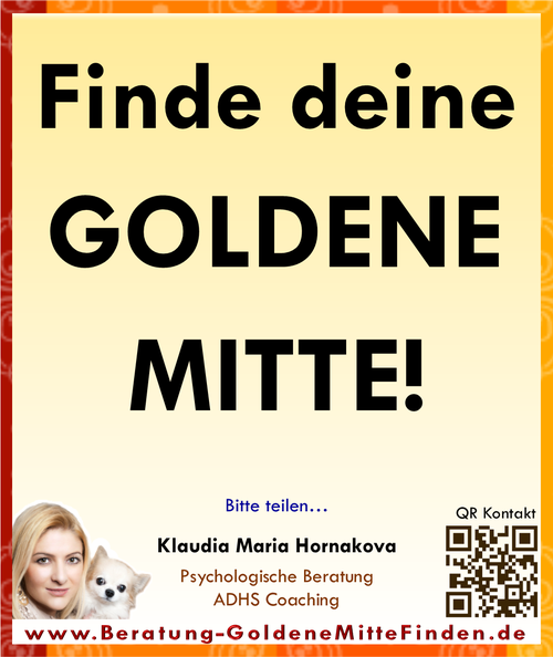 Finde deine Goldene Mitte! (Beratung & Coaching GoldeneMItteFinden)