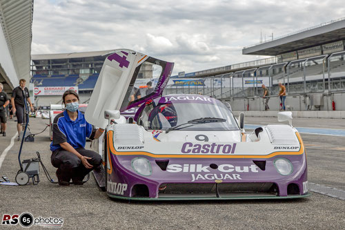 Jaguar XJR11 - Alex Müller/Ivan Vercoutere - Group C Supercup - Hockenheimring 2021