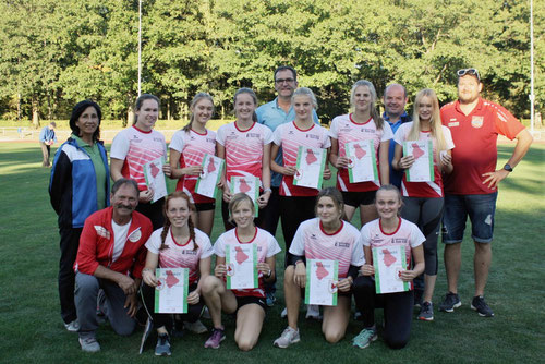 Die erfolgreichen Landesmeisterinnen der weiblichen U18