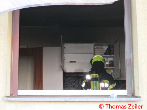 Feuerwehr; Blaulicht; BFV Knittelfeld; Knittelfeld; Wohnungsbrand;