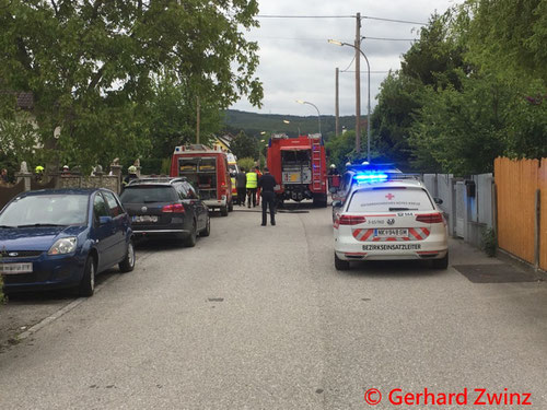 Feuerwehr, Blaulicht, Brand, Thann, Ternitz