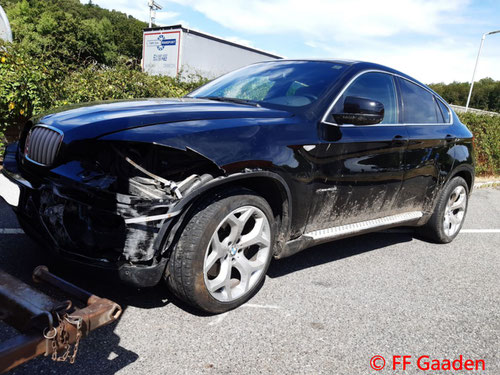 Feuerwehr, Blaulicht, FF Gaaden, PKW, Unfall, Autobahn