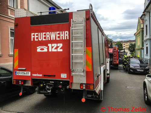 Feuerwehr, Blaulicht, Knittelfeld, Apfelberg, Wohnhausbrand, Feuer