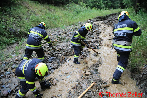 Feuerwehr; Blaulicht; BFV Knittelfeld; Unwetter;