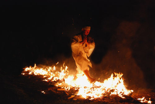 Hiwatari Feuerlauf - 2010 Niederösterreich