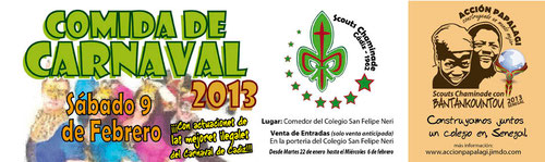 comida solidaria de carnaval 2013