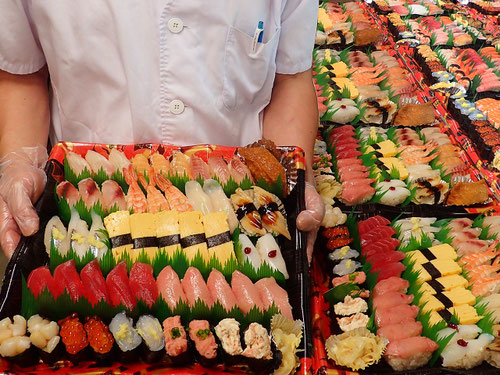 宴席 接待 出前寿司 中央区