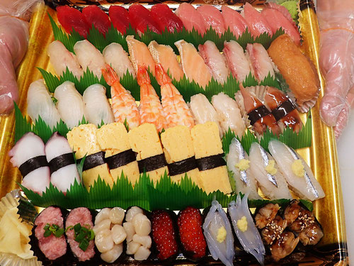 寿司法人向 大量注文 中央区 勝どき