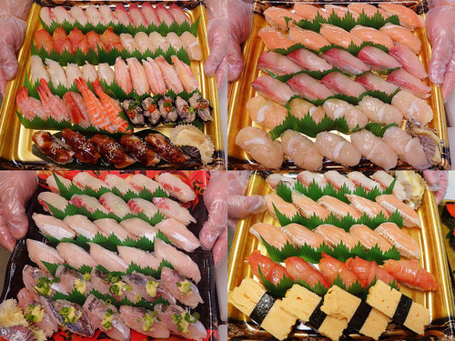 高級寿司が半額 出前 中央区