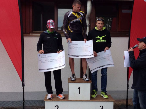 Erster Podestplatz Saison 2014 am Rheinfelden Triathlon (De) über die olymp. Distanz