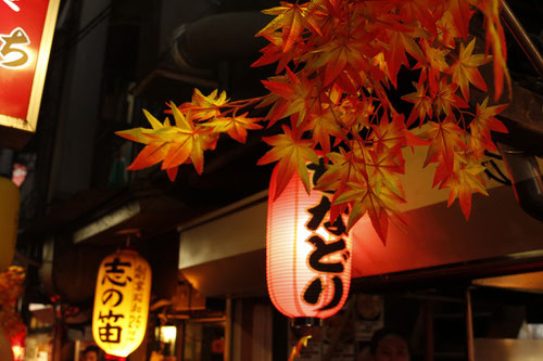 Omoide Yokocho also called "Piss Alley" in Tokyo