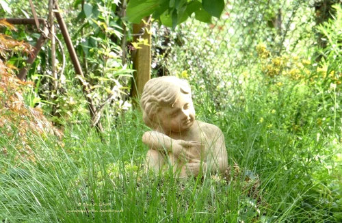 Gartenengel,  Copyright: Ilona M. Schütt, www.basenfasten-hamburg.net