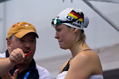 Oliver Großmann mit Jenny Mensing 2010 / Foto: M. Seifert