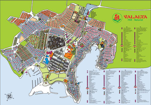 Mappa del villaggio