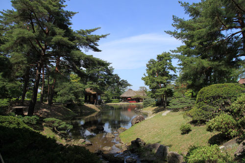 会津御薬園庭園