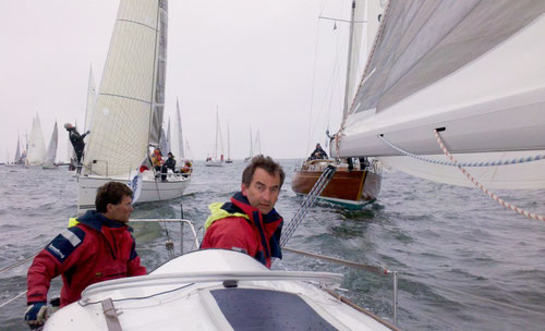 Blackout und Verfolger  auf der Nordseewoche 2013 - Foto: Maja Wiegemann