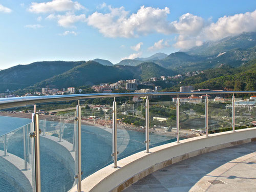 der Panorama-Blick fast wie in Amalfi in Italien