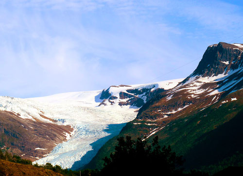 uralte Gletscher-Landschaften