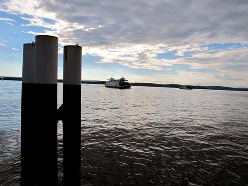 mit der Fähre ging es von Meersburg nach Konstanz