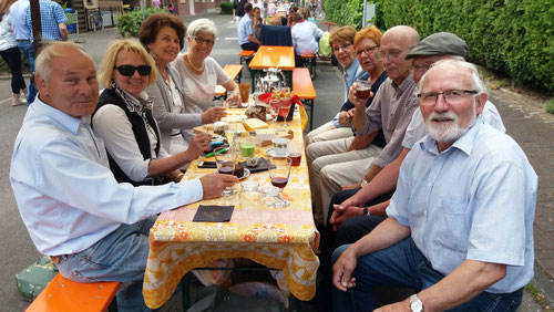 Ein Tisch des Heimatvereins - Foto: HPD