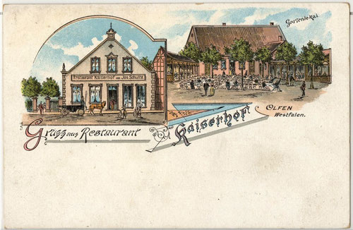 Postkarte Restaurant Kaiserhof