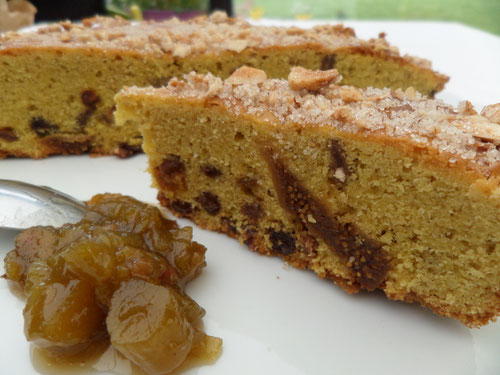 gateau sans gluten au millet de Dame Odile (L'atelier d'Odile, Guérande)