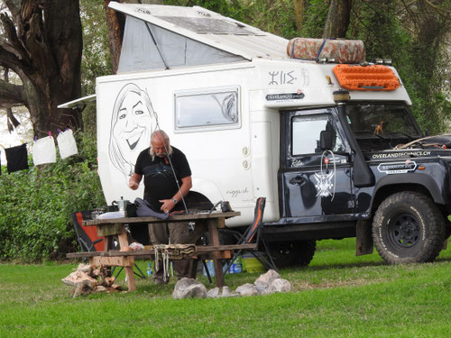 Unser Camp am Lake Naivacha