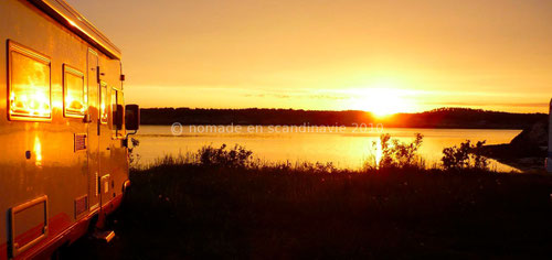 Au camping d'Hustad